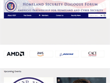 Tablet Screenshot of hsdf.org